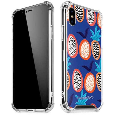 Bouffants and Broken Hearts Weird Fruits iPhone XS Max Clear Case
